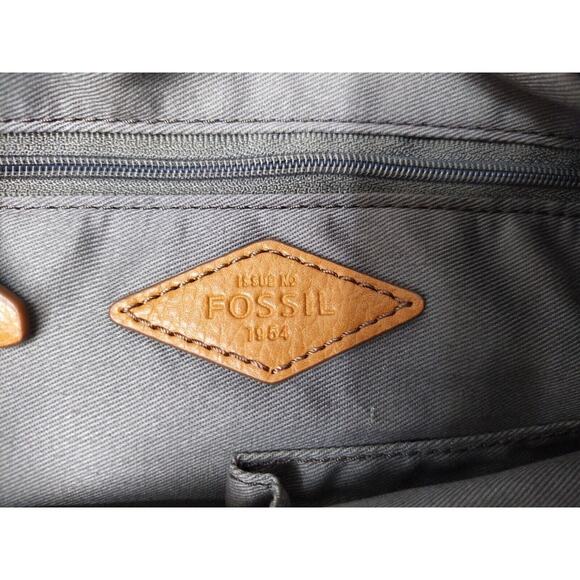 Fossil Keely Multicolor Coated Canvas Pink Dot Zipper Crossbody Bag - $128 - Picture 11 of 13